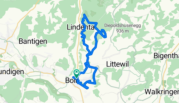 Trainings Strecke
