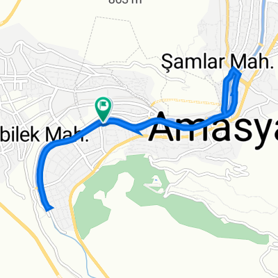 Apartmanı No:53 to Hüseyin Nihal Atsız Caddesi 55