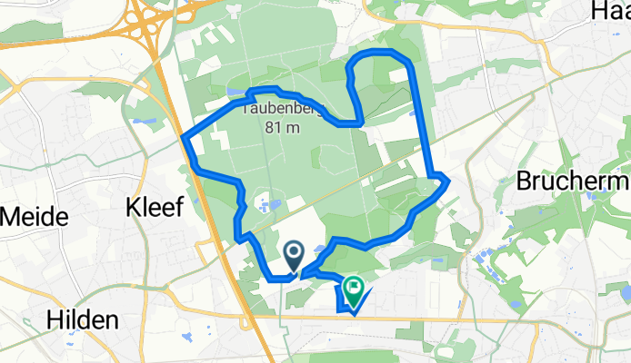 Kalstert 57D, Hilden nach Noldeweg 24, Hilden