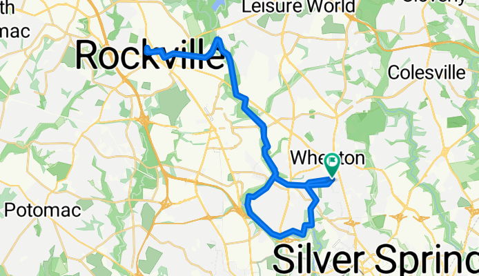 Wheaton to Rockville