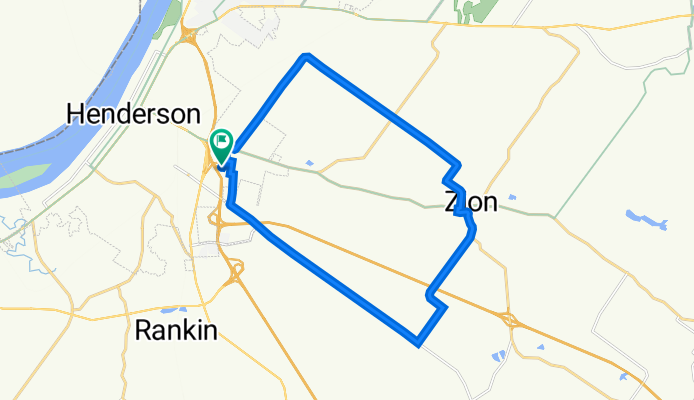 97 S Arlington Dr, Henderson to 91 S Arlington Dr, Henderson