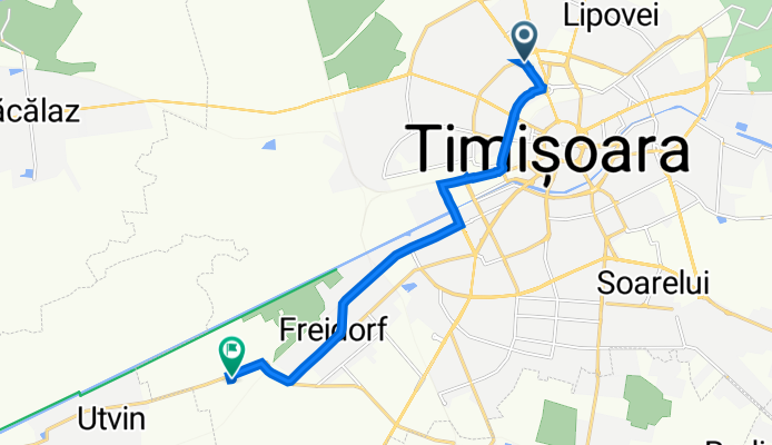 Calea Torontalului, Timișoara to Strada Polonă, 2, Timișoara