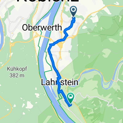 Ellingshohl 69, Koblenz nach Im Harlos 18, Lahnstein