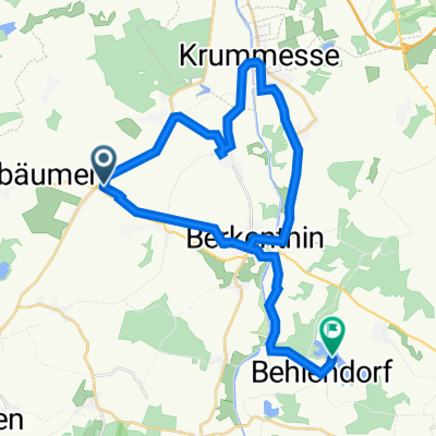 Ahornstraße 17, Kastorf nach Seestraße 22, Behlendorf