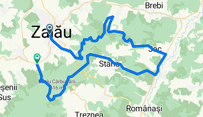 Alien Cycling Zalau - cursa race 50km 