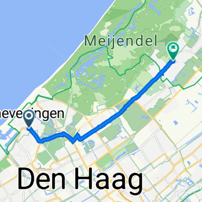 Helmstraat 2, The Hague to Groot Haesebroekseweg 33, Wassenaar