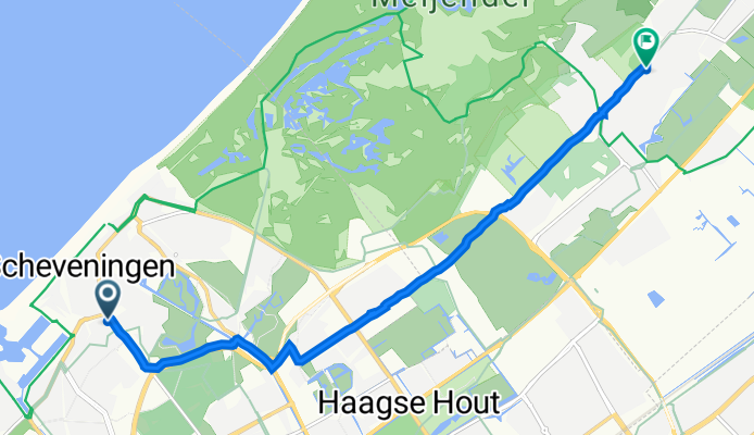 Helmstraat 2, The Hague to Groot Haesebroekseweg 33, Wassenaar