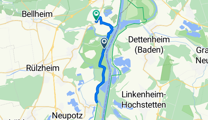 Hördt to Peter-Altmeier-Ring 9, Germersheim