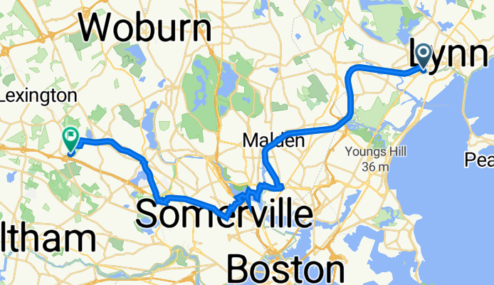 2–98 S Street Terr, Lynn to 40 Peacock Farm Rd, Lexington