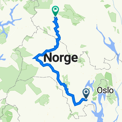 Solberg terrasse 10, Solbergmoen to Beitostølen