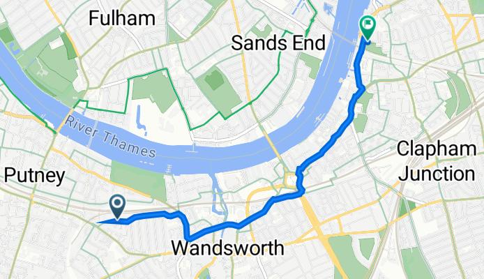 17 Oakhill Road, London to Wandsworth, London