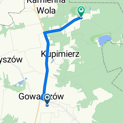 Wojska Polskiego 6, Gowarczów do Kurzacze 30, Gowarczów