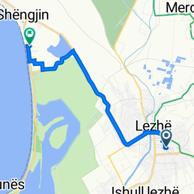 Lezhë, Lezhë to Rruga Fran Ivanaj, Lezhë
