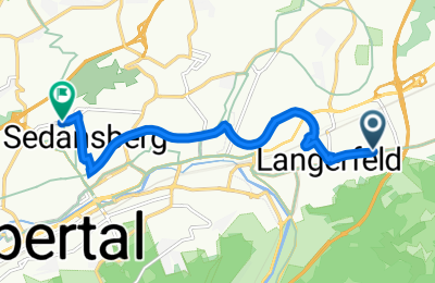 Route in der Bikemap App öffnen
