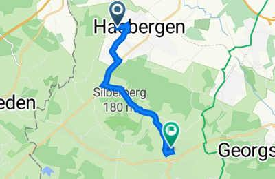 Route in der Bikemap App öffnen