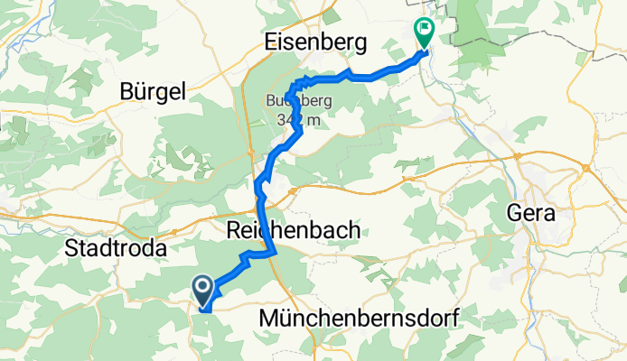 Recovered Route