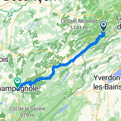 Veloreisli 2023_1 Morteau-Champagnole