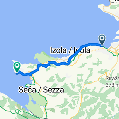 Istrska cesta 70, Koper to Obala 4A, Portorož