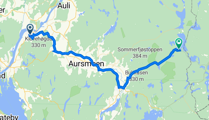 Heggelia 12 to Sekundær Fylkesvei 235