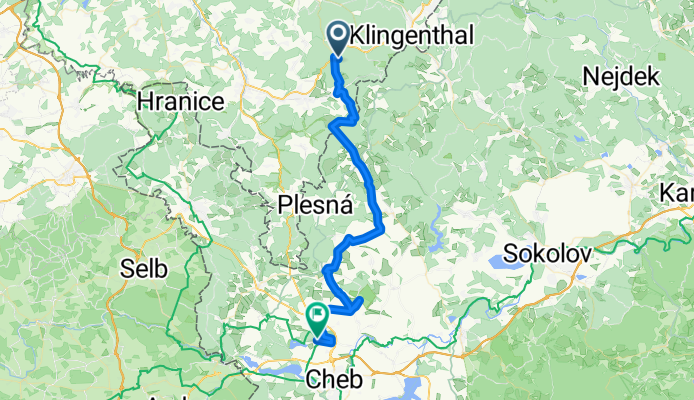 Egerland Vogtland SooS Františkovy Lázně