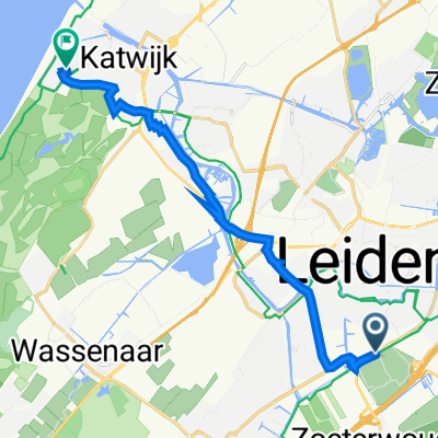 Cronesteinpad 3, Leiden nach Ligusterstraat 45, Katwijk