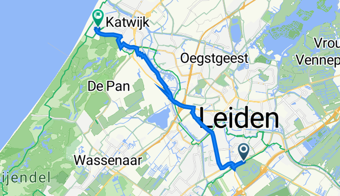 Cronesteinpad 3, Leiden nach Ligusterstraat 45, Katwijk