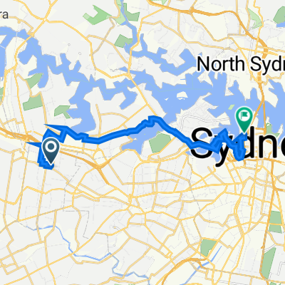 Waimea Street 23, Burwood to Barangaroo South, Sydney