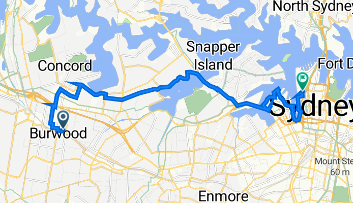 Waimea Street 23, Burwood to Barangaroo South, Sydney