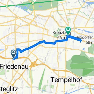 A100, Berlin nach Gneisenaustraße 115, Berlin