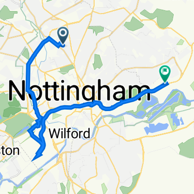 23 Camelot Ave, Nottingham to City Business Park, Nottingham