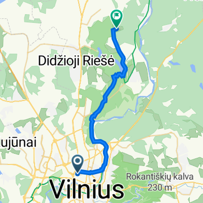 Linkmenų g., Vilnius to Birelių Sodų 5-oji g. 31, Bireliai