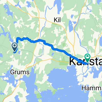 Östra MALSJÖ 2 nach Kårgränd 4C