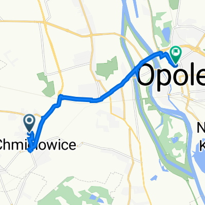 Chabrowa 5, Opole do pl Mikołaja Kopernika 15, Opole