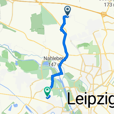 Parkring 26, Leipzig nach Georg-Schwarz-Straße 51, Leipzig