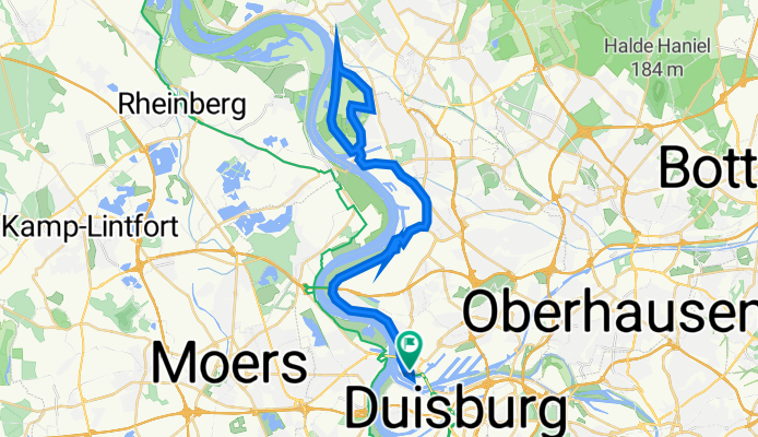 Gildenstraße 8, Duisburg nach Kasteelstraße 8, Duisburg