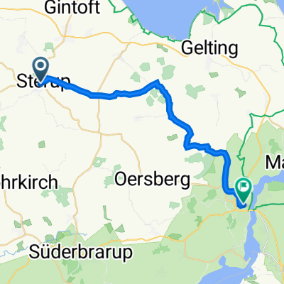 Alte Dorfstraße 4, Sterup nach Schmiedestraße 30, Kappeln