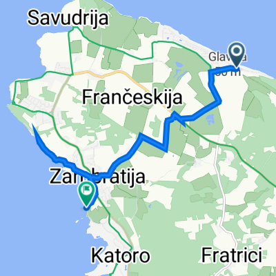 Trasa z Laura Istok 101, Crveni Vrh