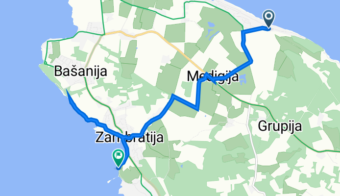 Trasa z Laura Istok 101, Crveni Vrh