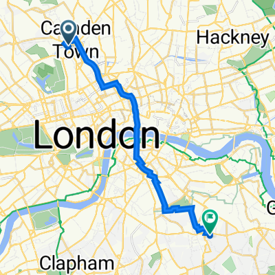 30–99 Hawley Crescent, London to 2 Wood's Road, London