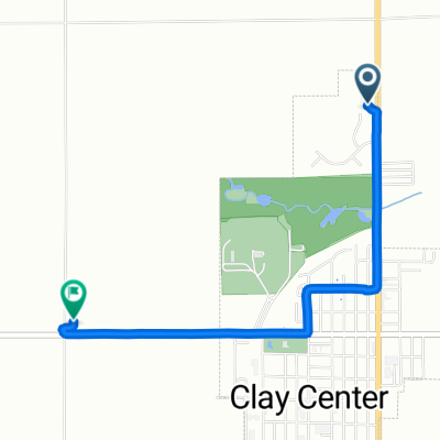 Woodland Road 31371, Clay Center to Road 313 1210, Clay Center