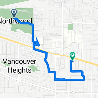 Northwood, Vancouver to 201 NE 89th Ave, Vancouver