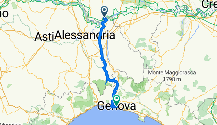 SS 211, Pieve del Cairo à Vico Dietro il Coro della Maddalena 23 R, Gênes