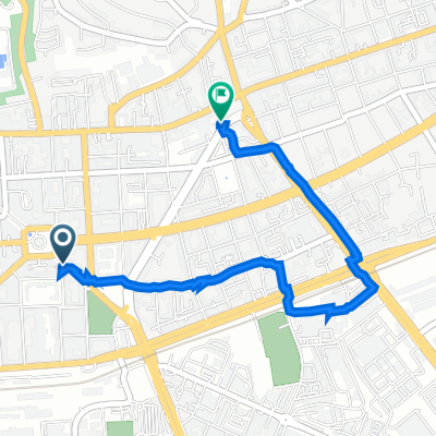 Ulica kneza Višeslava 6, Zagreb to Ulica Pavla Šubića 69, Zagreb