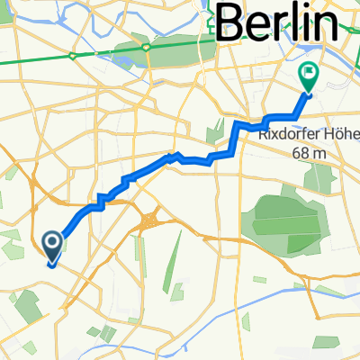 Forststraße 40, Berlin nach Oranienstraße 55, Berlin