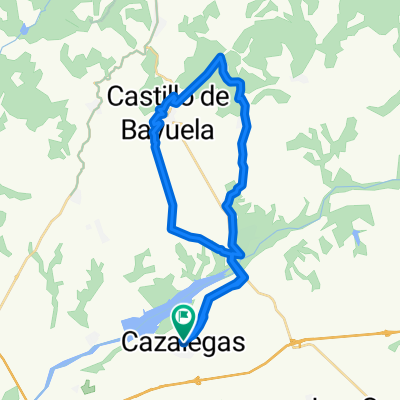 RUTA DE 40KM I MARCHA CICLOTURISTA MTB SIERRA DE SAN VICENTE CAZALEGAS (Toledo) .30-10-2011