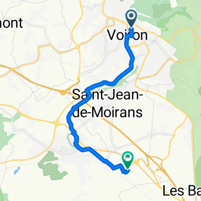 16 Rue Rose-Sage, Voiron à 137 Rue de Mayoussard, Moirans