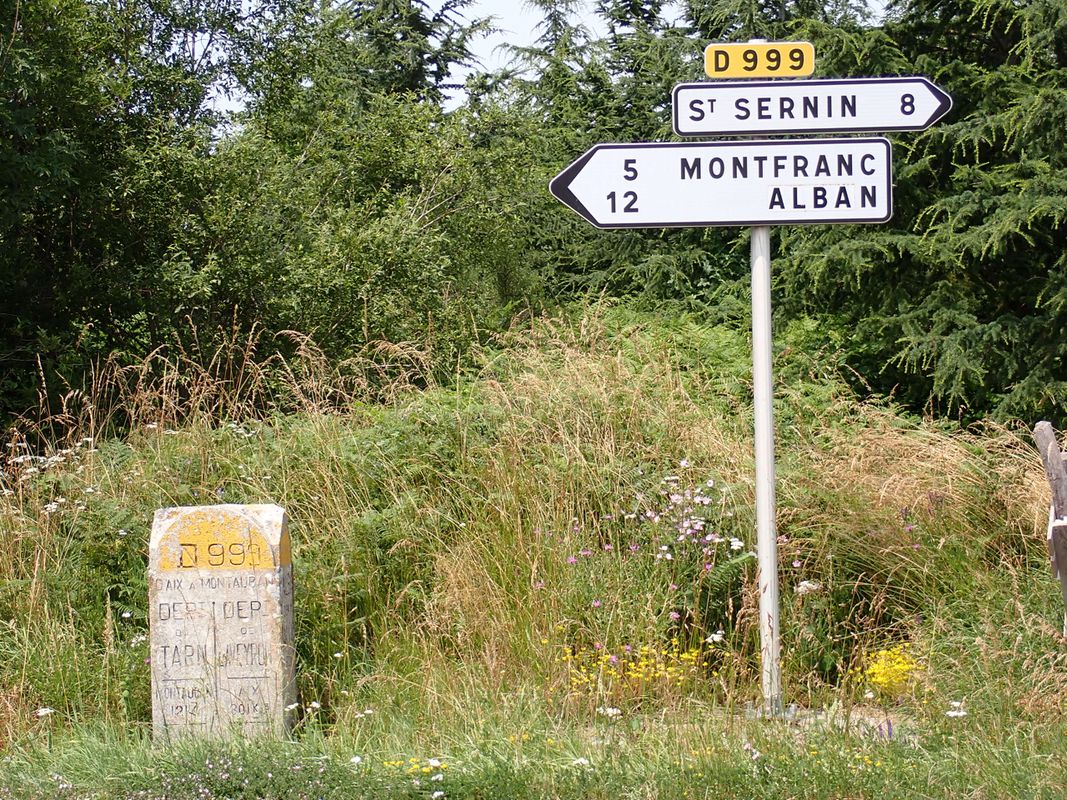 Saint-Sernin-sur-Rance - Circle through Pousthomy