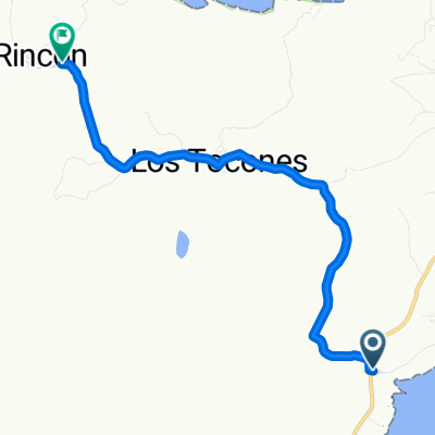 Manuel Chiquito to Rincon village