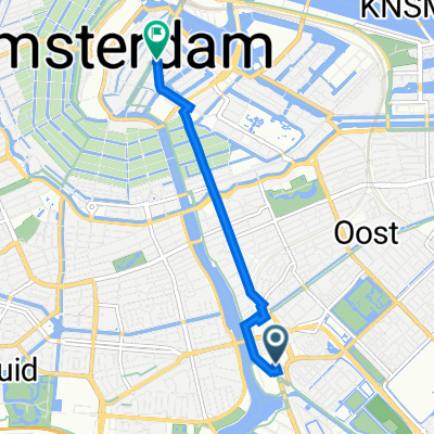 Amstelplein 1–7, Amsterdam to Nieuwmarkt 27, Amsterdam