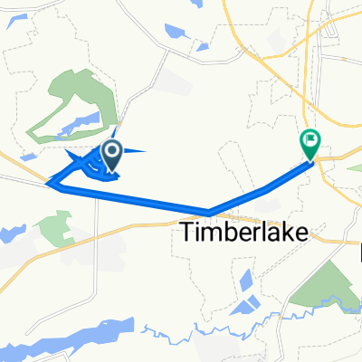 2720 Meadowmont Ln, Fayetteville to 5547–5549 Camden Rd, Hope Mills